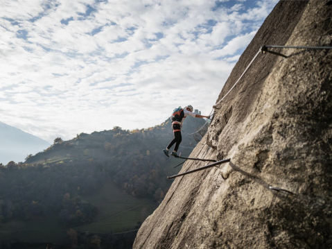 Erstes und einziges Hotel mit eigenem Adventure Coach Klettersteig
