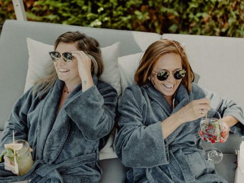 Relaxing moments at the wellness hotel in the Venosta Valley!